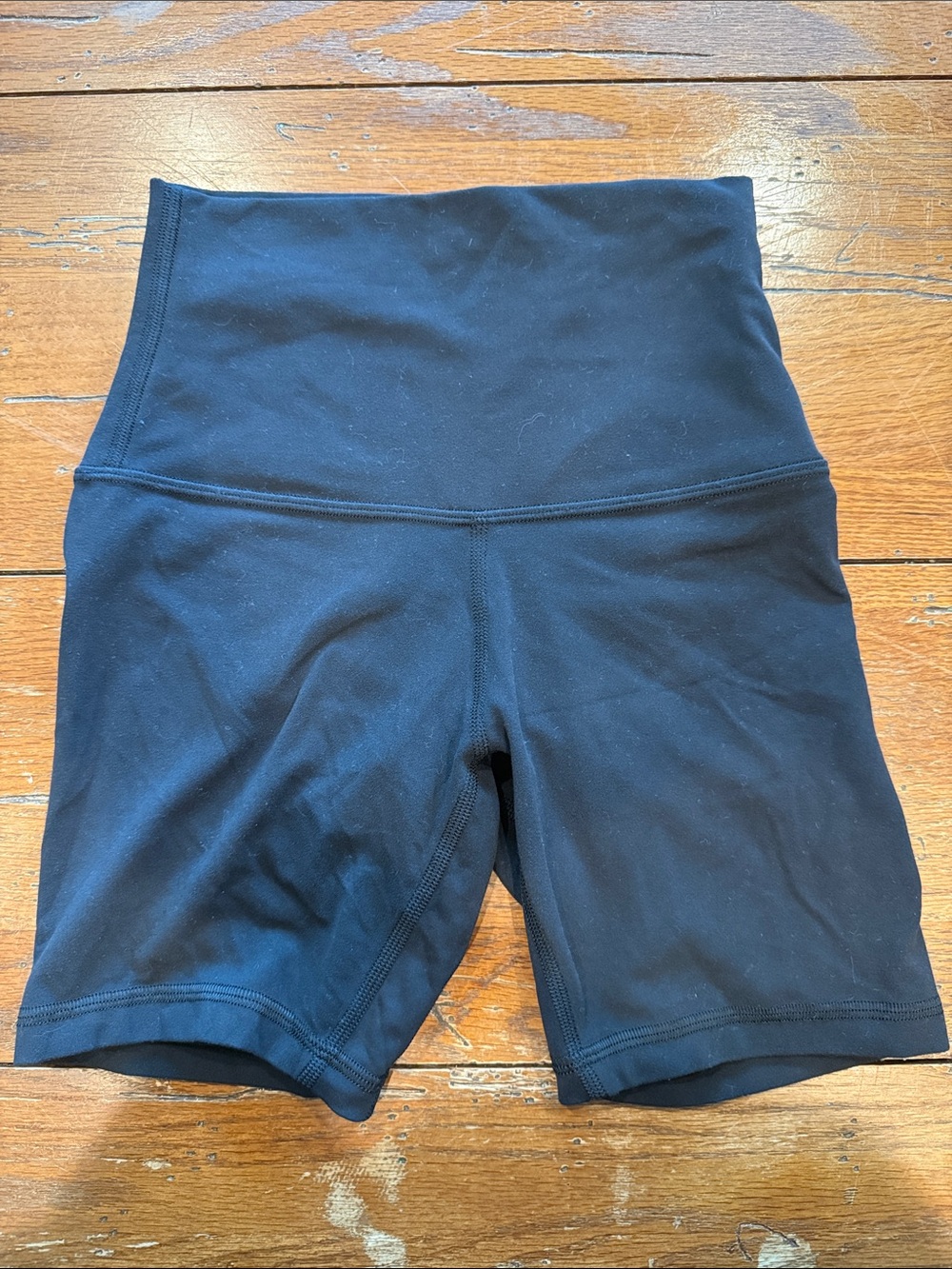 lululemon athletica Black High-Rise Bike Shorts